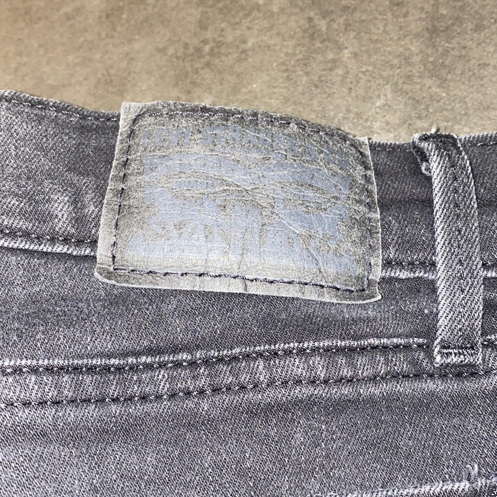 Levi’s 710 Super Skinny W29 Black Denim Jeans - Picture 9 of 15